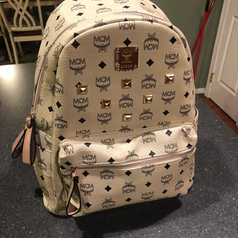 MCM designer back pack never worn great condition